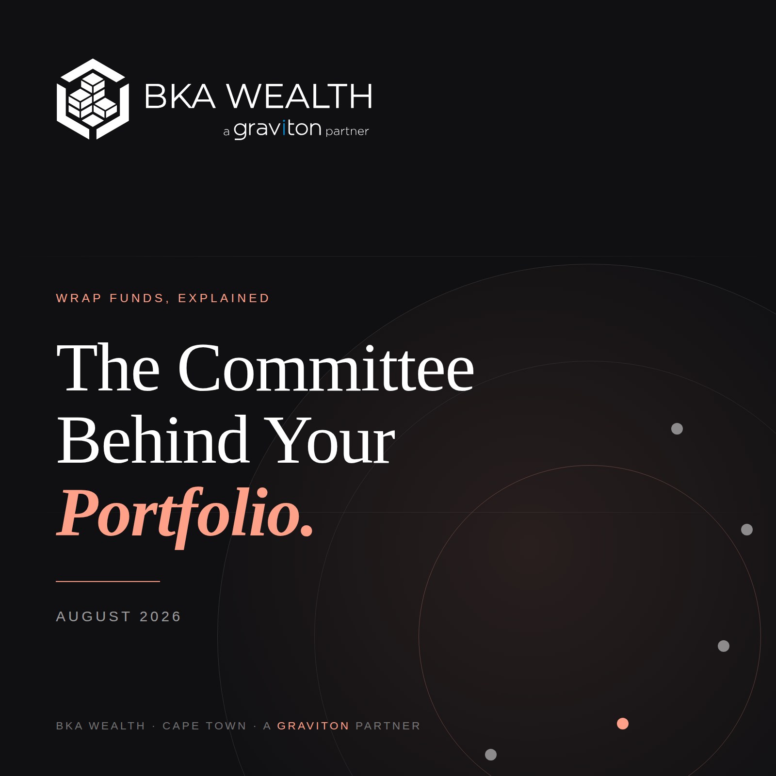 The Committee Behind Your Portfolio &middot; August 2026 cover